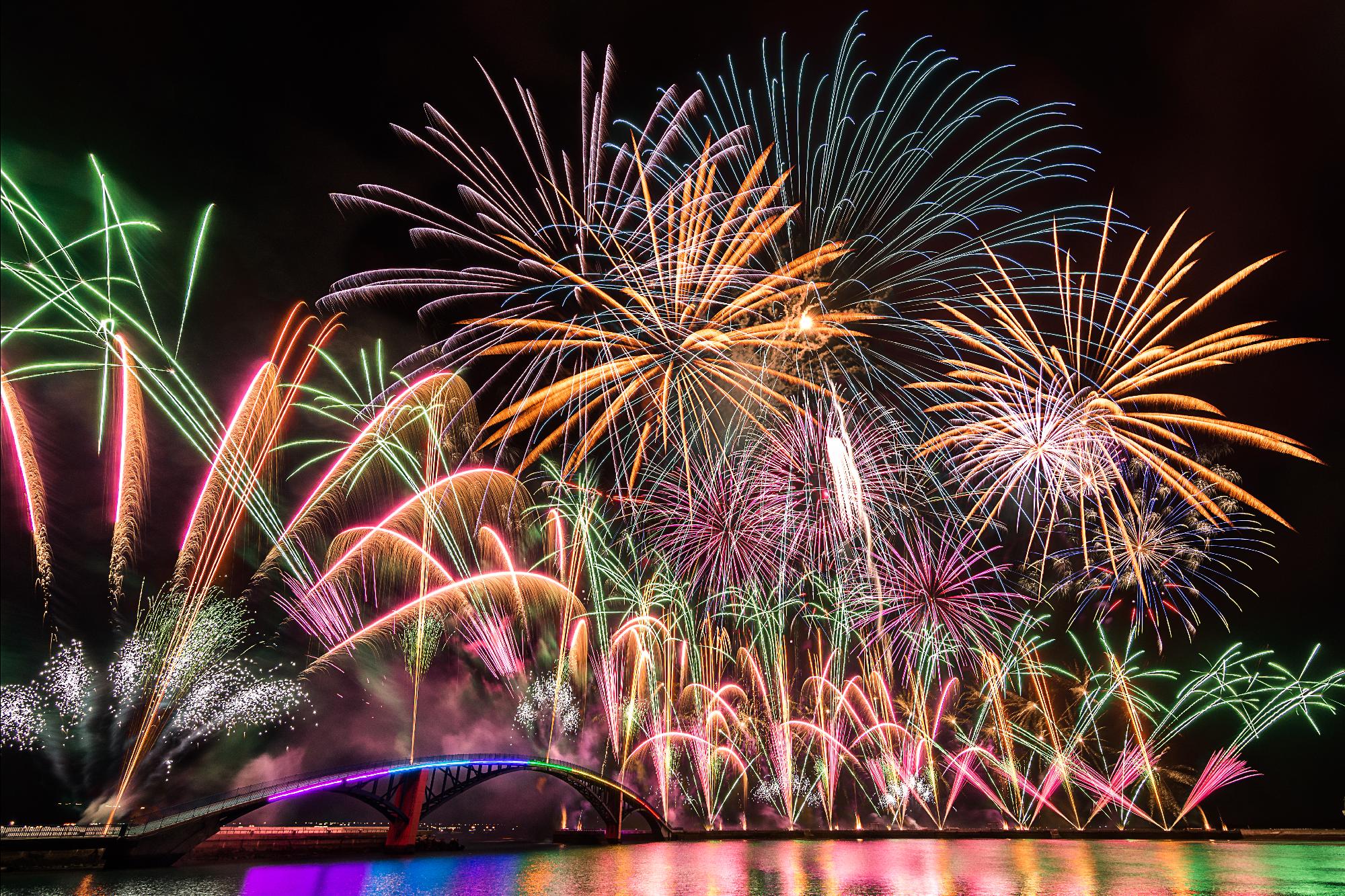 澎湖旅遊-花火專船